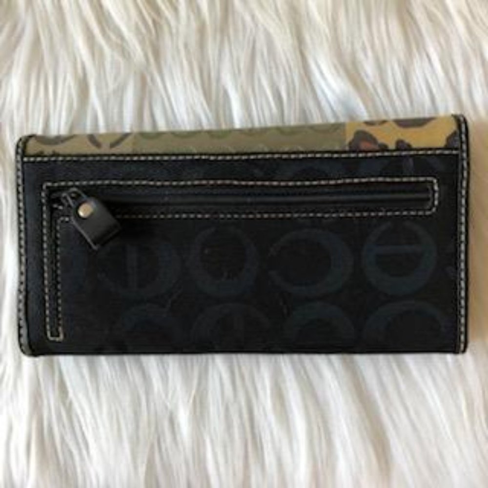 Patchwork Design Wallet - Picture 4 of 13